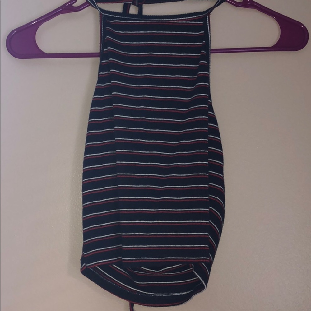 Full Tilt Halter Tank Top